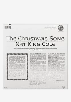 Christmas Song Exclusive LP -Music-Records Nat King Cole The Christmas Song Exclusive Color Vinyl LP 2219298 2