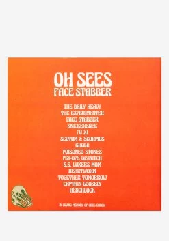 Face Stabber Exclusive 2LP -Music-Records Oh Sees Face Stabber Exclusive Color Vinyl 2LP 2581335 3