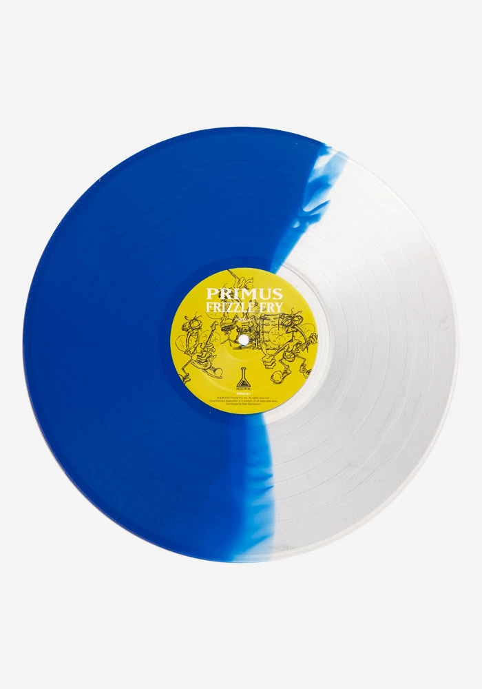 Primus Frizzle Fry Exclusive LP (Blue/Clear Split) 2 Primus Frizzle Fry Exclusive LP (Blue/Clear Split) - Image 2