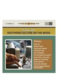 At Home With Southern Culture On The Skids LP With Autographed Postcard