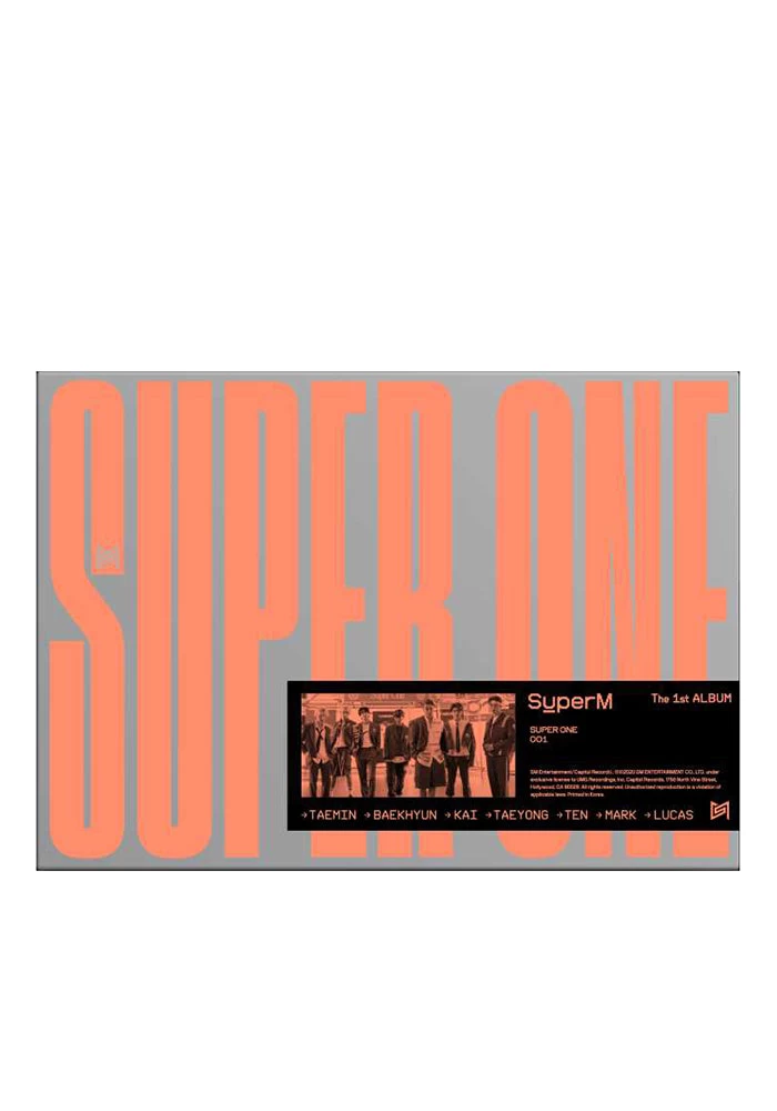 SuperM The First Album "Super One" CD (Super Version) 1 SuperM The First Album "Super One" CD (Super Version)