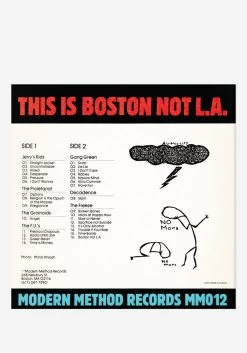 This Is Boston, Not L.A. Exclusive LP (Tripped) -Music-Records Various Artists This is Boston Not L A Exclusive Color Vinyl LP Red White and Blue Tri Color 2208054 2